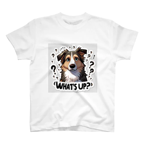 どうしたの?かわいいMIX犬との仲良しタイム スタンダードTシャツ