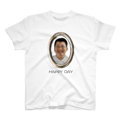 木田「HAPPY DAY」Tシャツ　かわいいバージョン Regular Fit T-Shirt