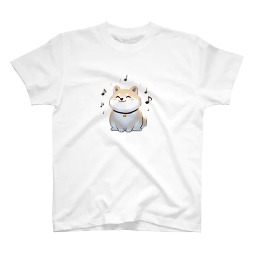 柴犬まるすけ Regular Fit T-Shirt