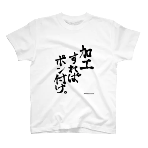 加工すればポン付け。Tシャツ スタンダードTシャツ