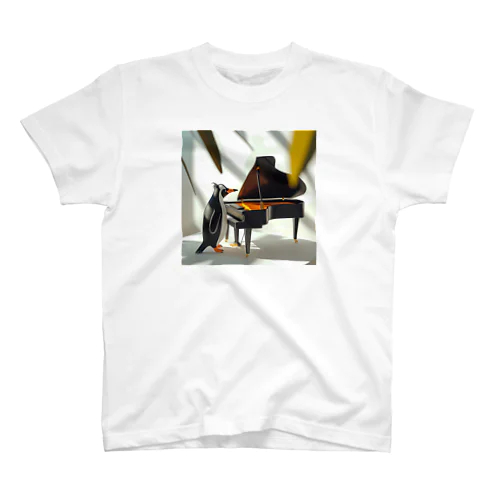 ピアノとペンギン スタンダードTシャツ