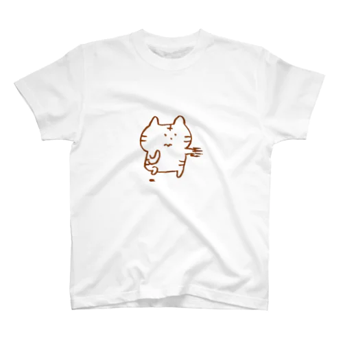 弱々ネコパンチ スタンダードTシャツ