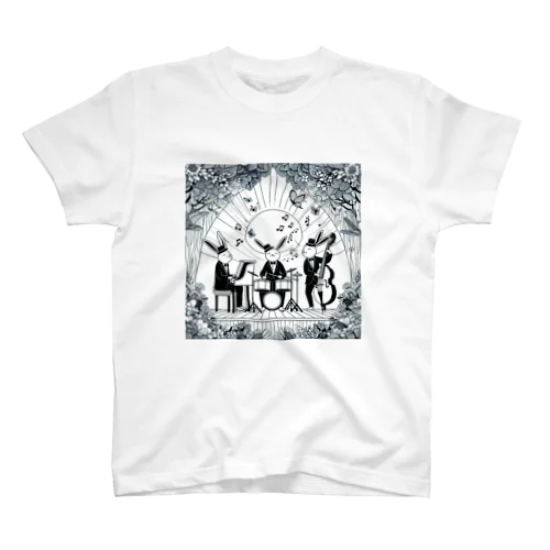 兎は音楽が大好き No.117 スタンダードTシャツ