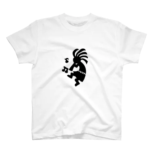 ココペリ　シンプルデザイン　ネイティブアメリカン Regular Fit T-Shirt