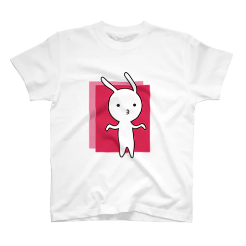 素うさぎ ーとぼけ顔ー スタンダードTシャツ