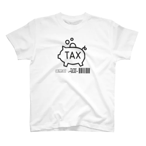 TAX貯金箱 Regular Fit T-Shirt