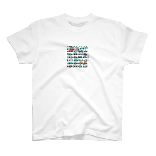 カワイイはたらくクルマたち1 Regular Fit T-Shirt