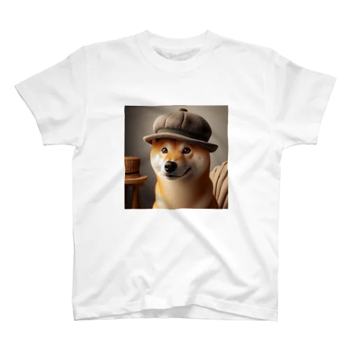 おでかけ柴犬 Regular Fit T-Shirt