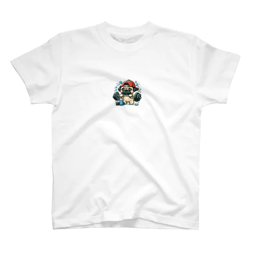 筋トレ パグ Regular Fit T-Shirt