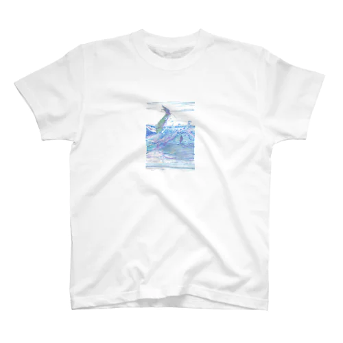 龍神&水 Regular Fit T-Shirt