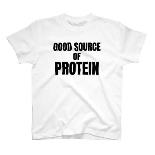 貴重なタンパク源（GOOD SOURCE OF PROTEIN） スタンダードTシャツ