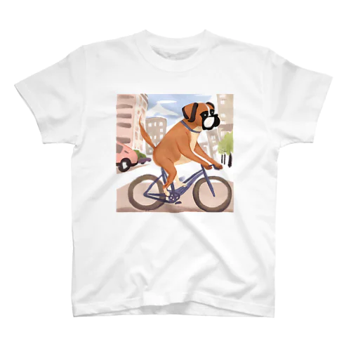 チャリボクサー犬 スタンダードTシャツ