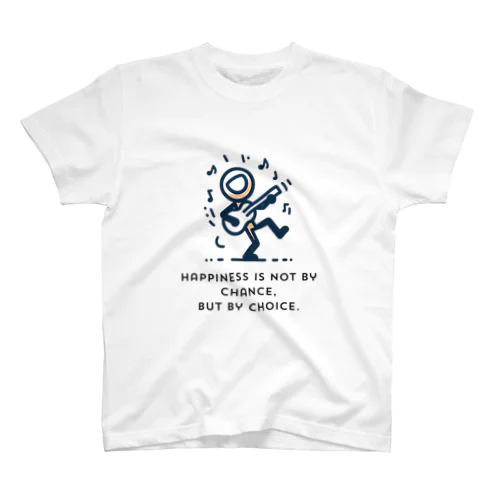 Stick figure singing Regular Fit T-Shirt