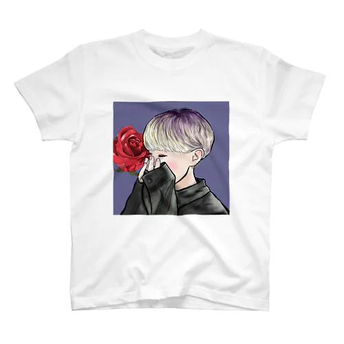 薔薇子 Regular Fit T-Shirt