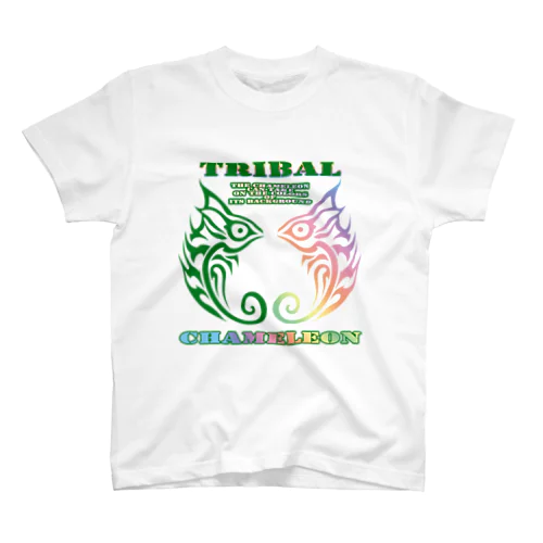 TRIBAL CHAMELEON Regular Fit T-Shirt