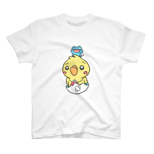 かえるとひよこ Regular Fit T-Shirt