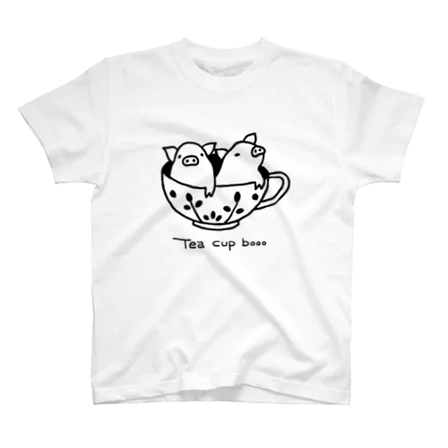Tea cup booo スタンダードTシャツ