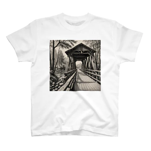 木造橋 Regular Fit T-Shirt