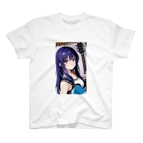ギター少女  Regular Fit T-Shirt