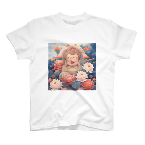 花ざかりの仏 スタンダードTシャツ