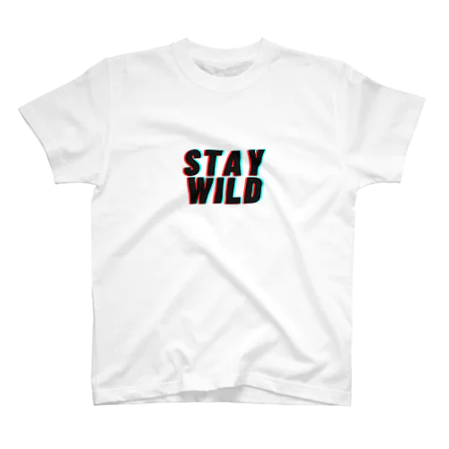 Stay wild  スタンダードTシャツ