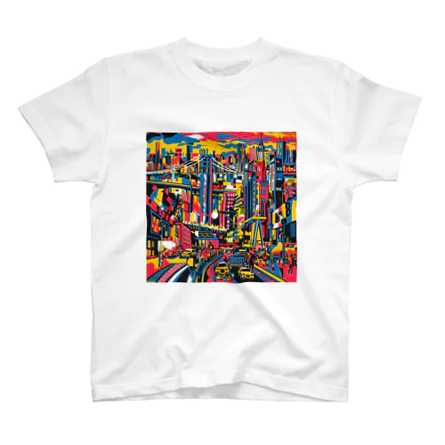 Pop art City Regular Fit T-Shirt