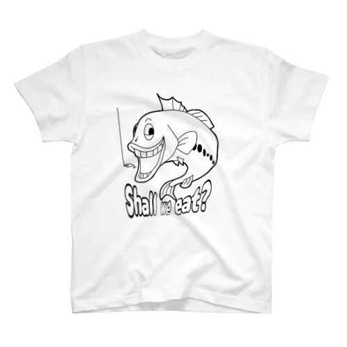 ブラバくん　Shall we eat? スタンダードTシャツ