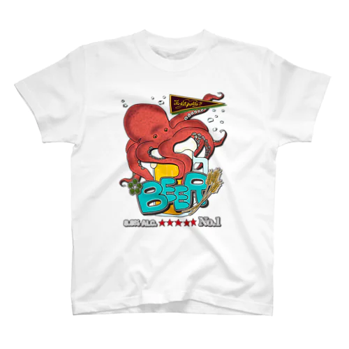 Octopus Beer Regular Fit T-Shirt