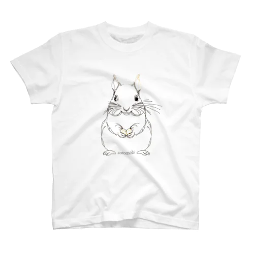 sotoasobi -rabbit Regular Fit T-Shirt