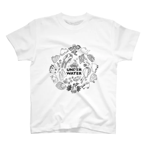 UNDER WATER スタンダードTシャツ