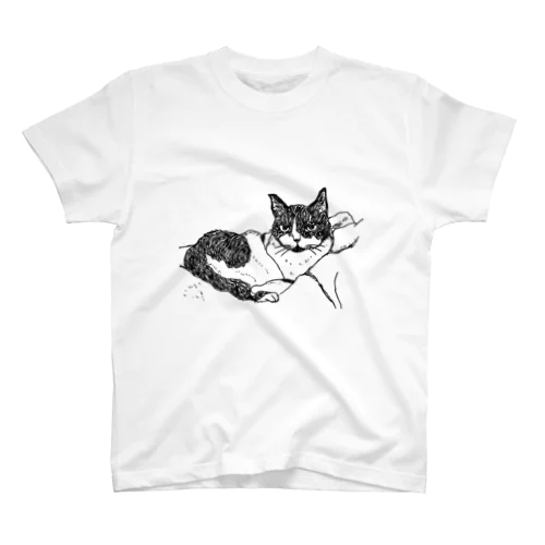 にんまり 猫ちゃん。 スタンダードTシャツ