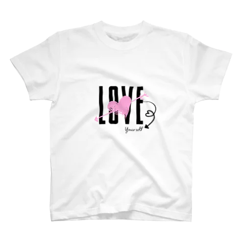 Love yourself スタンダードTシャツ