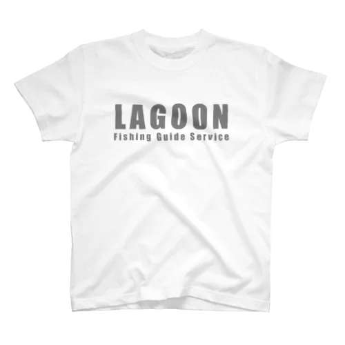 ラグーンロゴグレー Regular Fit T-Shirt