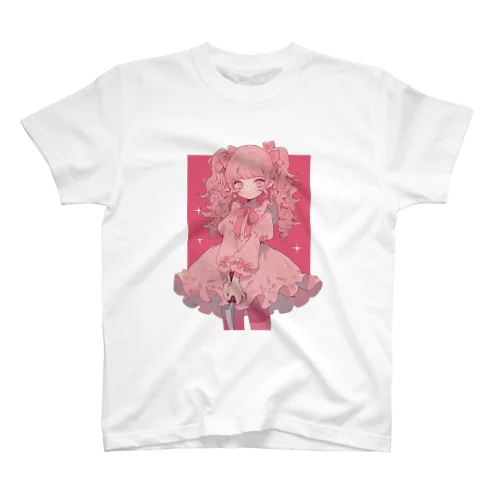 フリルモンスター PINK Regular Fit T-Shirt