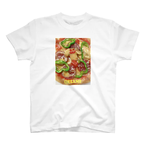ピザのマッシュルーム犬🍕 スタンダードTシャツ