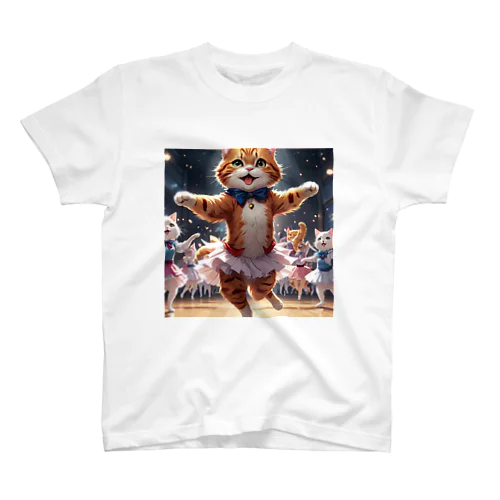 踊る猫 スタンダードTシャツ