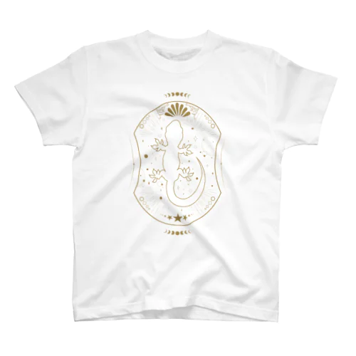 幻想的なトカゲ～golden line Ver.～ スタンダードTシャツ