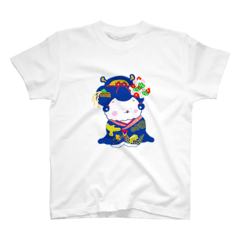 舞妓さん(紺) Regular Fit T-Shirt