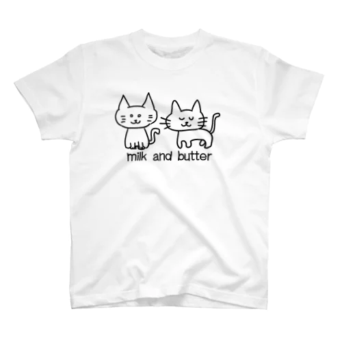 milk and butter スタンダードTシャツ