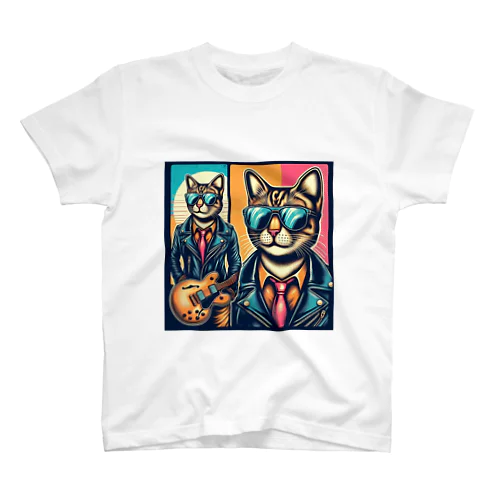 カッコつけ猫 Regular Fit T-Shirt