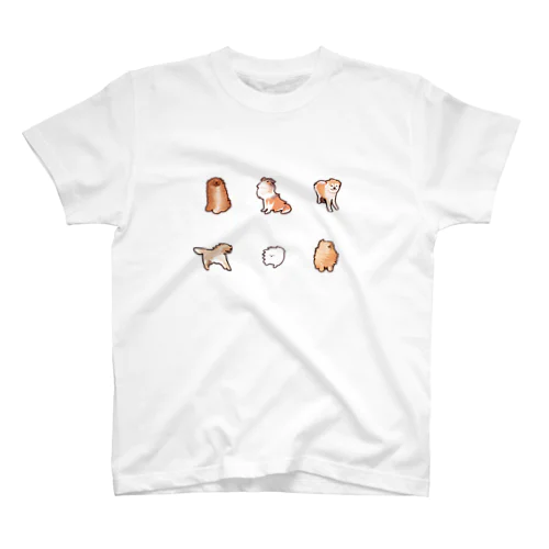 立ち向かう犬 Regular Fit T-Shirt