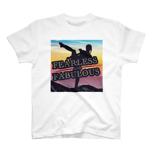 Fearless and fabulous スタンダードTシャツ