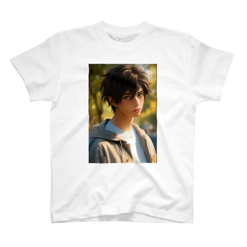 君島 遼 （きみしま りょう：kimisima ryou）『リョウのスター・ストライク・コレクション』 Regular Fit T-Shirt