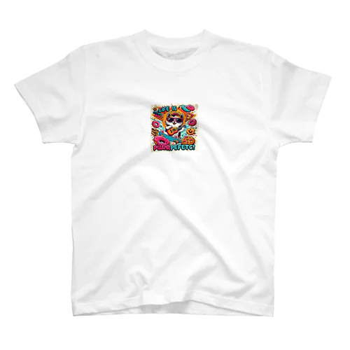 スナフキ猫くん Regular Fit T-Shirt