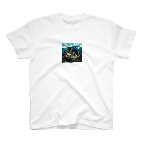 マチュピチュ遺跡（pixel art） Regular Fit T-Shirt