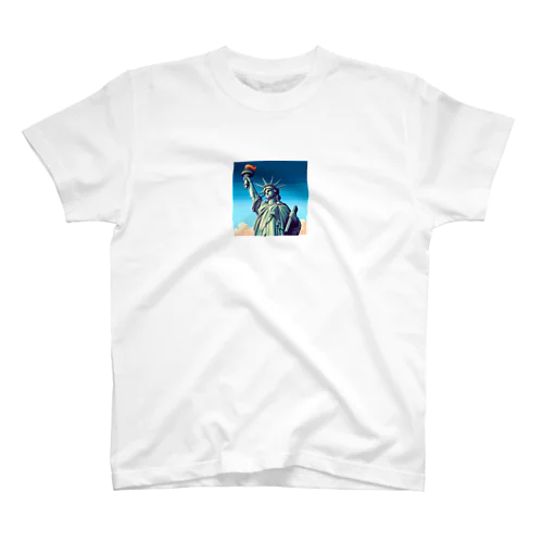 自由の女神像（pixel art） スタンダードTシャツ