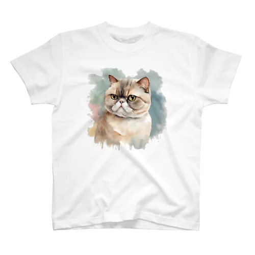 猫　ストリートアート風 スタンダードTシャツ