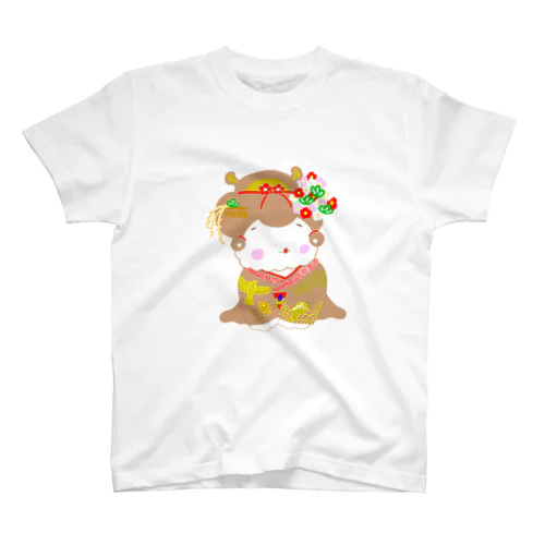 舞妓さん(茶) Regular Fit T-Shirt