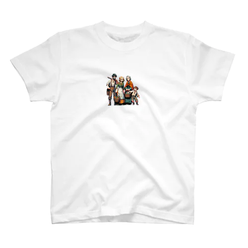 村人（pixel art） スタンダードTシャツ