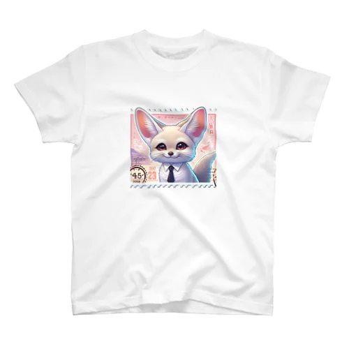 耳長が可愛いフェネックちゃん5 スタンダードTシャツ